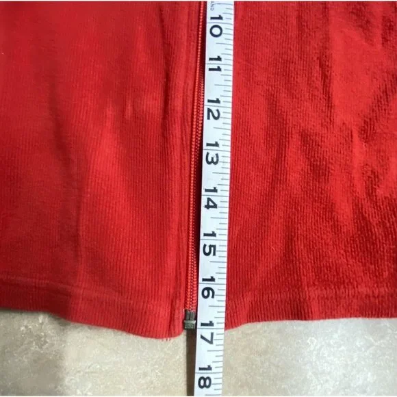 Ducati Boy’s Unisex Zip-Up Red Sweater Jumper 4/6 A Youth Made in Greece Vintage